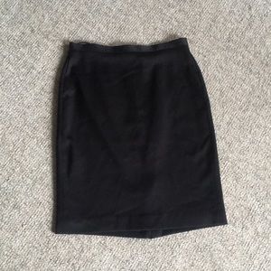 Anne Klein 2 Black Pencil Skirt